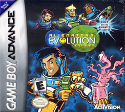 Alienators - Evolution Continues (USA, Europe) Cover